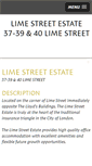 Mobile Screenshot of limestreetestate.co.uk